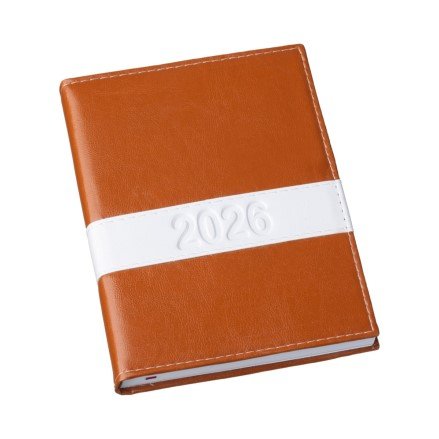 Agenda Horizontal Marrom